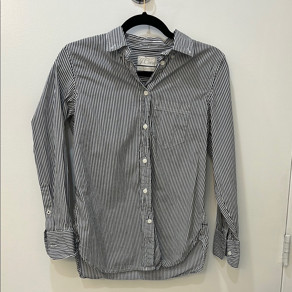 J. Crew Classic Striped Shirt